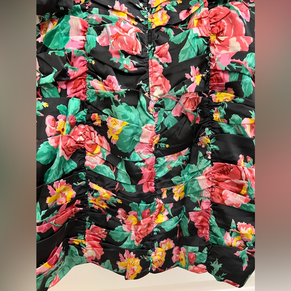 NWT For Love and Lemons Jolie Puff Sleeve Mini Dress - Picture 10 of 14